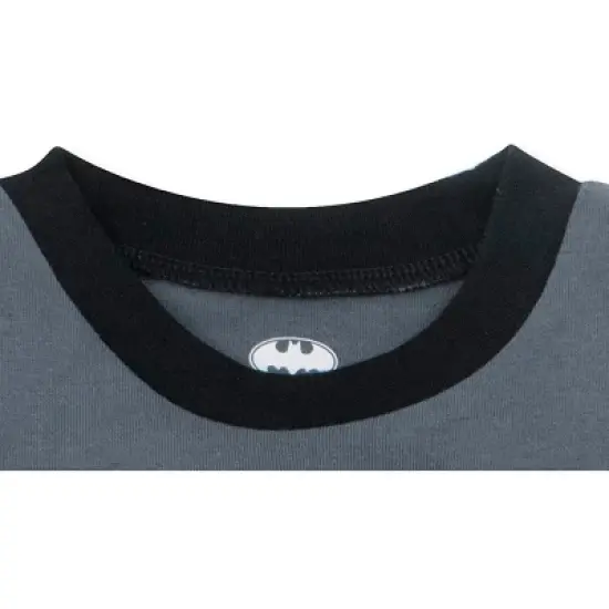 DC Comics Justice League Batman Superman Cosplay T-Shirt with Cape Toddler image {5}