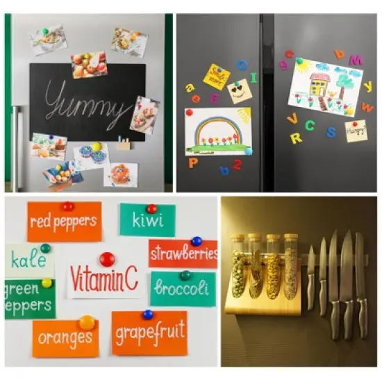 Unique Bargains Self-Adhesive Easy to Cut Sticky Backing Magnetic Tape image {4}