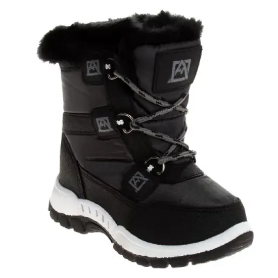 Avalanche Unisex Boys Girls Slip Resistant Faux Fur Lined Winter Snow Boots (Little Kid) image {14}