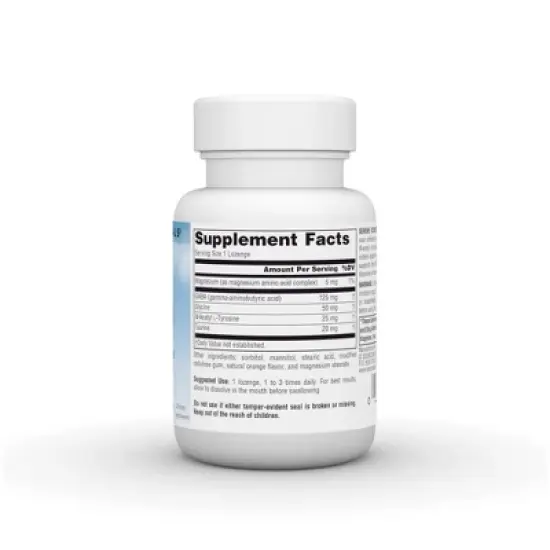 GABA Calm Sublingual-Orange by Source Naturals, Inc.  -  30 Lozenge image {1}