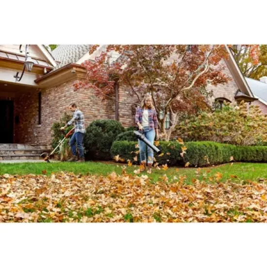 Worx WG929 20V Power Share 12" Cordless String Trimmer & Turbine Leaf Blower Combo (Batteries & Charger Included) image {2}