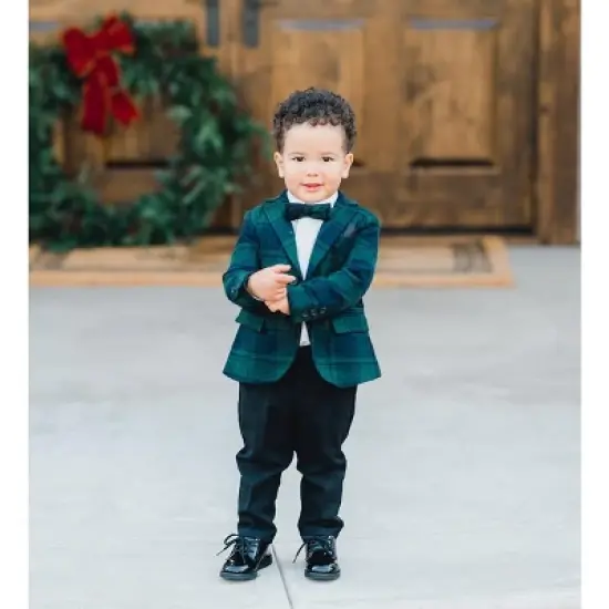 Hope & Henry Boys' Classic Oxford Button Down Shirt, Infant image {4}