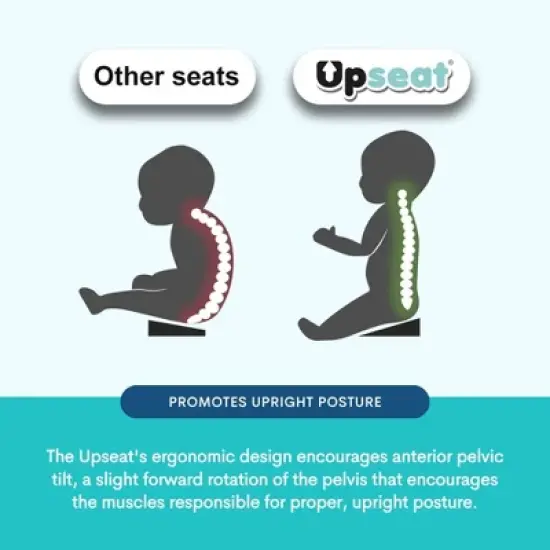 Upseat Infant Floor & Booster Seat - Taupe image {7}