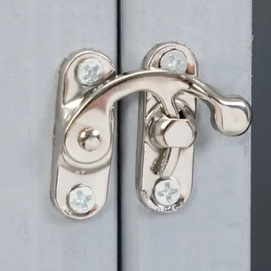 Sandinrayli Rabbit Hutch Indoor Outdoor Bunny Cage 39" L Large 2-Story Wooden Small Animal House Enclosure with Wheels image {13}