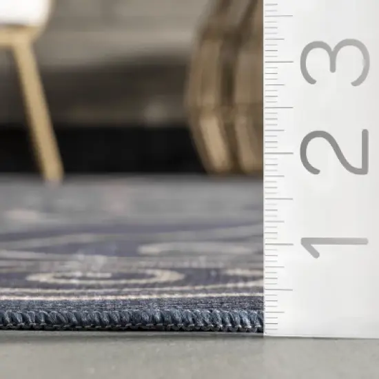 nuLOOM Chara Traditional Vines Machines Washable Indoor/Outdoor Patio Area Rug image {2}