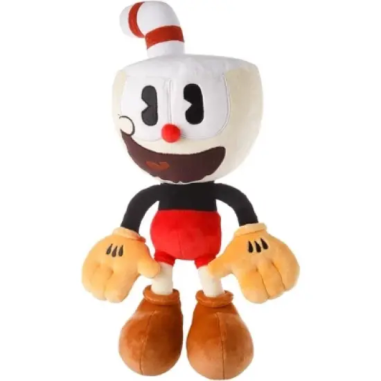 Mighty Mojo Cuphead Plush Toy - 15 Inches Super Soft and Huggable Stuffed Doll image {2}