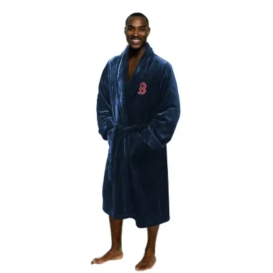 MLB Boston Red Sox Silk Touch Bathrobe image {1}