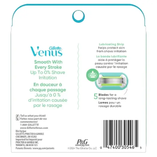 Venus Extra Smooth Women's Razor Blade Refills - 6ct image {9}