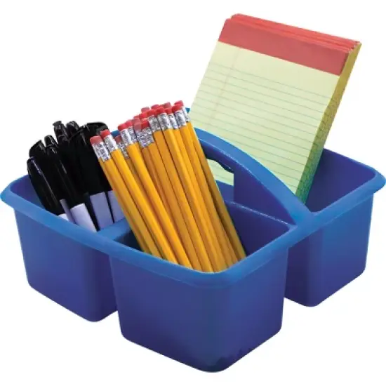 Teacher Created Resources&reg; Blue Plastic Storage Caddy, Pack of 6 image {2}