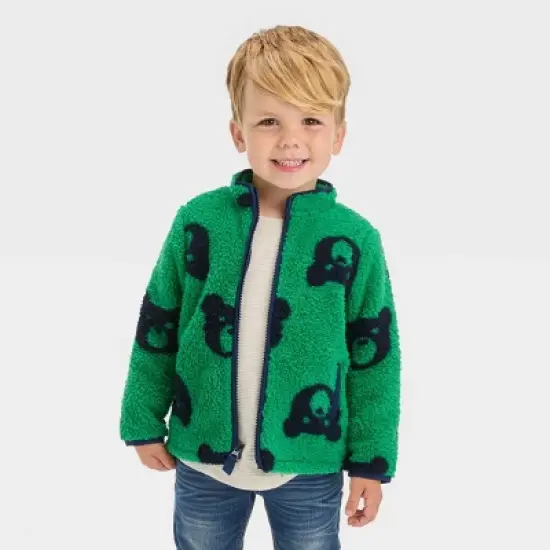 Toddler Boys' Faux Shearling 'Zip-Up' Jacket - Cat & Jack&trade; image {4}