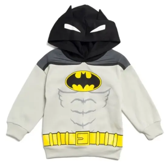 DC Comics Justice League Batman Superman Fleece Pullover Hoodie and Pants Outfit Set Toddler image {2}