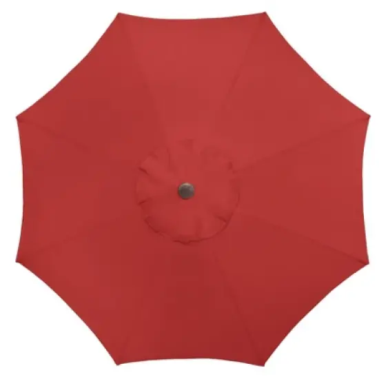 BrylaneHome 9 Ft. Tilt-And-Crank Umbrella image {8}