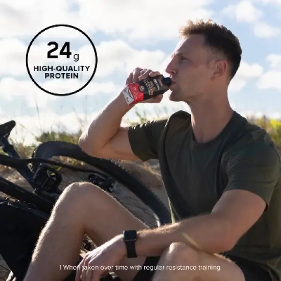 Optimum Nutrition Vanilla RTD Protein Shake 4pk/11oz: Nutritional Liquid, Non-Caffeinated image {5}