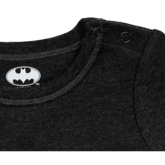 DC Comics Justice League Batman Short Sleeve Romper & Sunhat Dark Gray  image {3}