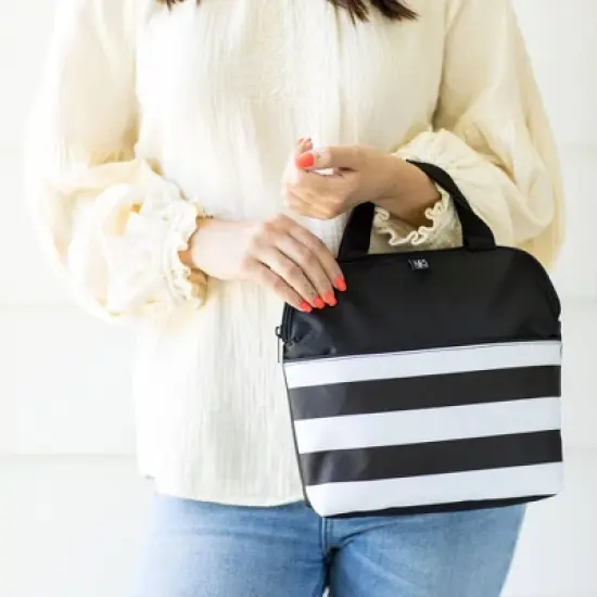 J.L. Childress MaxiCOOL Four Bottle Cooler - Black Stripe image {5}