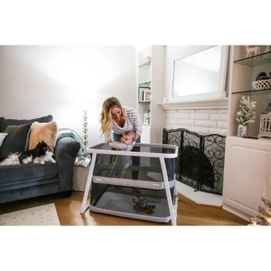 Joovy Coo Portable Bassinet Playpen Rocker image {6}