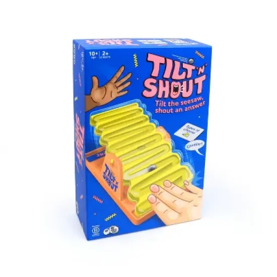 Big Potato Tilt 'n' Shout Board Game: Creative Thinking Party Game, 20-Minute Play, Includes Cards & Marbles image {7}
