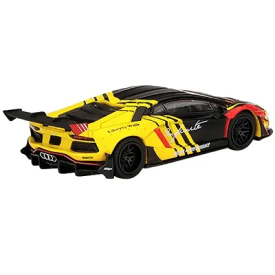 Lamborghini Aventador LB WORKS "Infinite Motorsports" Livery Ltd Ed to 5400 pcs 1/64 Diecast Model Car by True Scale Miniatures image {1}
