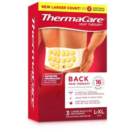 ThermaCare Lower Back/Hip Heatwrap - 3ct image {9}