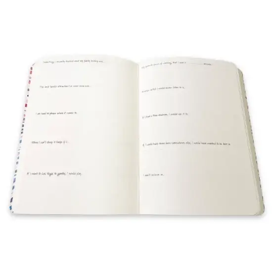 1000 Things You Don't Know About Me Activity Journal - Piccadilly: Guided Diary, Multicolor, Lay-Flat, 204 Pages image {3}