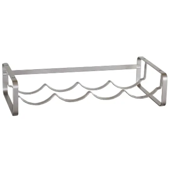 Better Houseware Stackable Steel Wine Rack in Silver image {7}