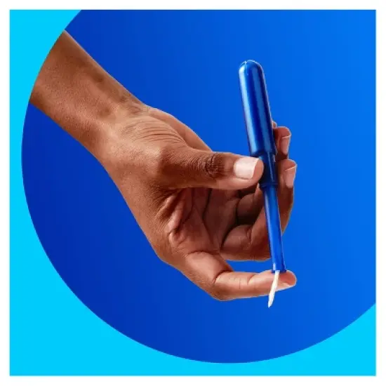 Tampax Pearl Tampons Trio Pack with Plastic Applicator and LeakGuard Braid - Light/Regular/Super Absorbency - Unscented image {3}