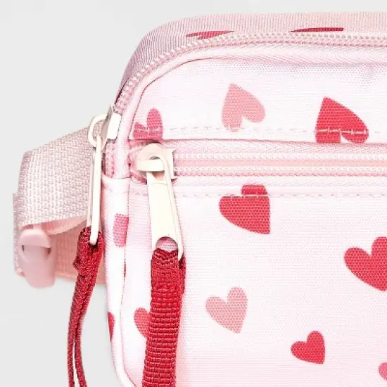 Girls' Heart Fanny Pack - Cat & Jack&trade; Pink image {3}