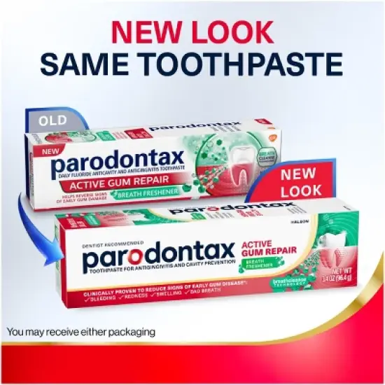 Parodontax Active Gum Repair Toothpaste - Breath Freshener - 3.4oz image {8}