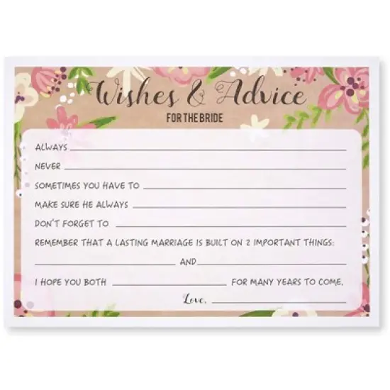 Best Paper Greetings Set of 5 Bridal Shower Games for Engagement Celebrations, Bridal, Bachelorette, Anniversary, Wedding Party, Entertains 50 Guests image {3}