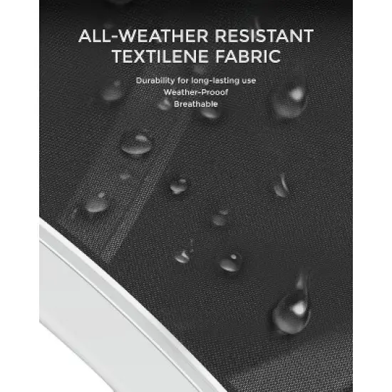 Chaise Lounge Set of 2 - Outdoor Chairs, All-Weather Textilene Mesh & Steel Frame - Poolside, Beach, Backyard Sun Loungers for Patio, Deck & Garden image {3}