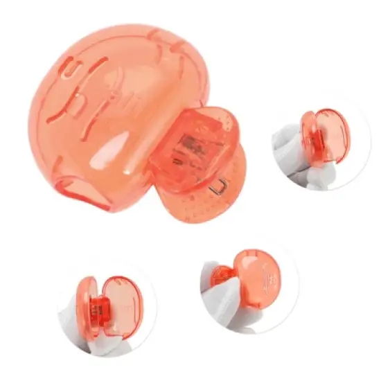 Unique Bargains Fish-shaped Toothbrush Covers 4 Pcs image {2}