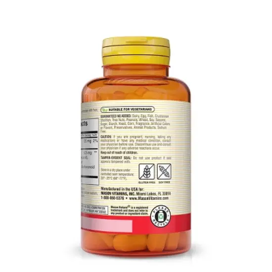 Mason Natural Quercetin Complex 625mg Dietary Supplement Tablets - 60ct image {2}