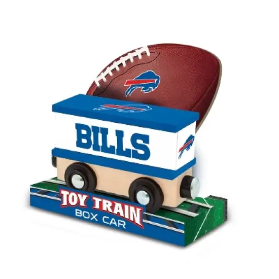 MasterPieces Wood Train Box Car - NFL Buffalo Bills image {4}