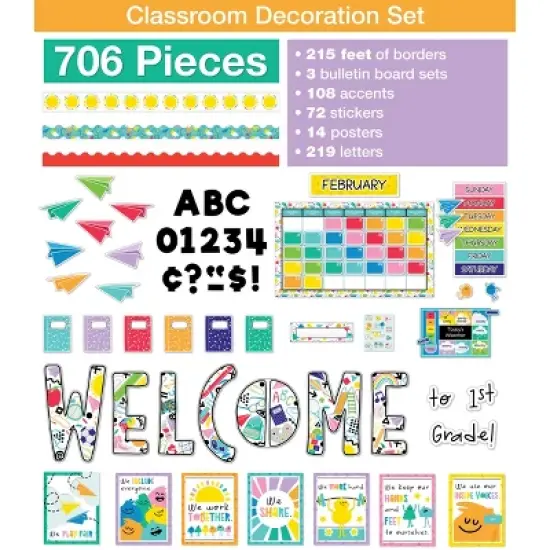 Carson Dellosa Education Happy Place Classroom Collection (706 pieces) image {5}