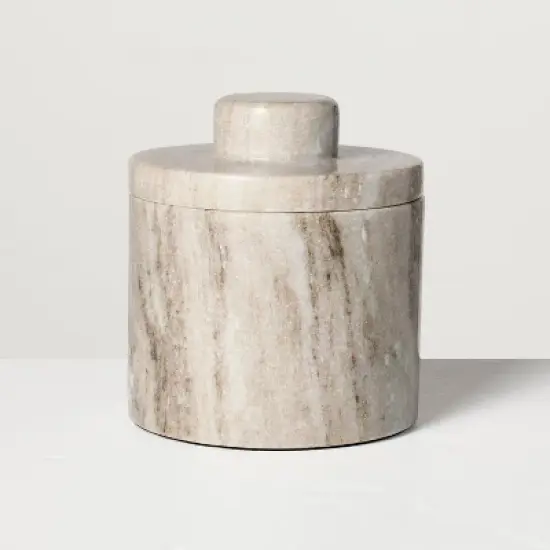 Marble Butter Keeper Warm Gray - Hearth & Hand&trade; with Magnolia image {3}