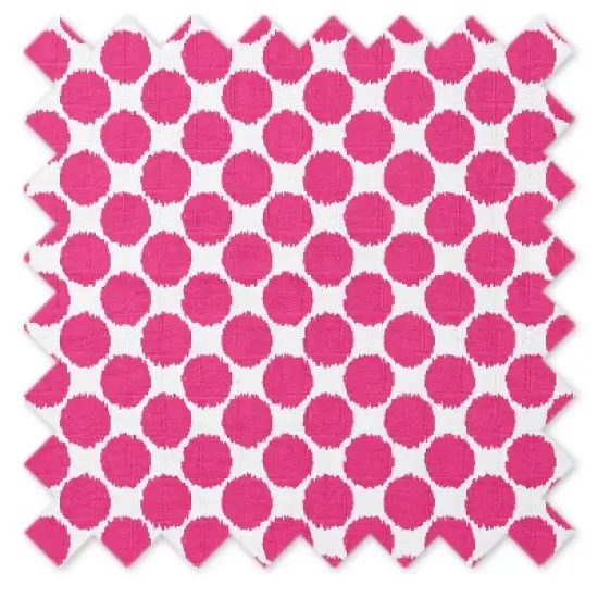 Bacati - 3 pc Ikat Zigzag Pink Dots Muslin Hugster Feeding & Infant Support Nursing Pillow image {6}