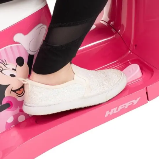 Huffy Disney Minnie Mouse Bakery Cart Battery Ride-On - 6V - Age 3+ - Pink image {13}