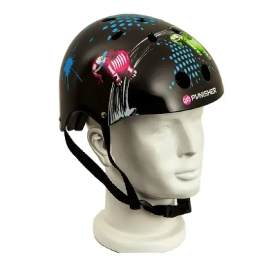 Punisher Skateboards Elephantasm Multi-Sport Skateboard Helmet 11-vent Size Medium, Black image {4}