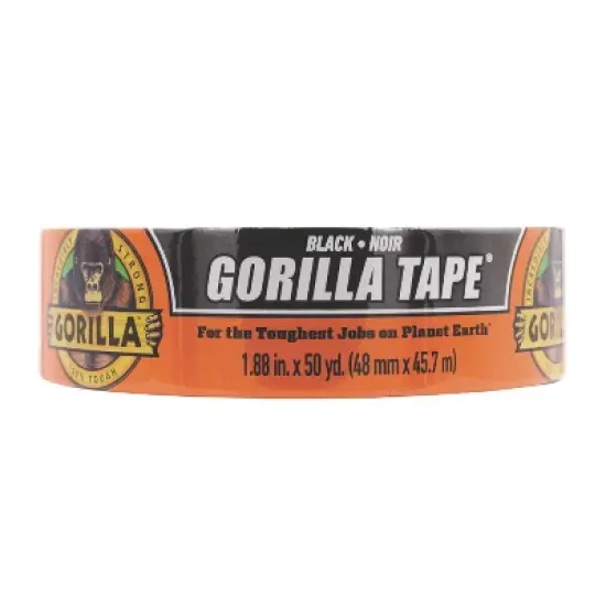 Gorilla Tape - 1.88" x 50 yds - Black image {1}