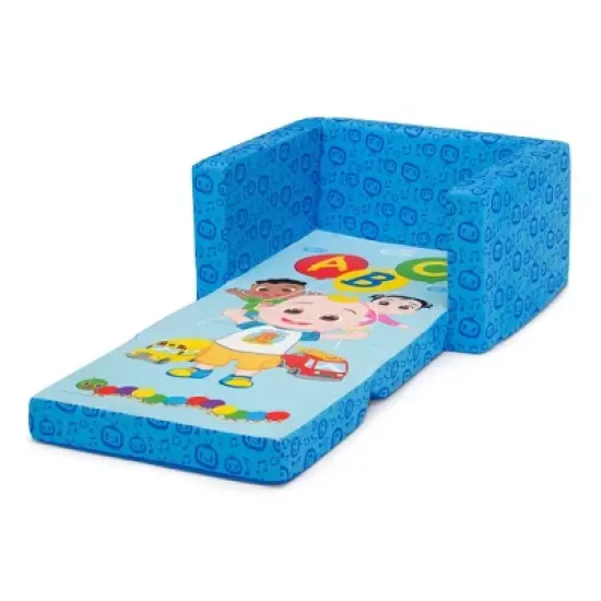 Delta Children Kids' CoComelon Cozee 2-in-1 Convertible Flip-Out Chair image {6}