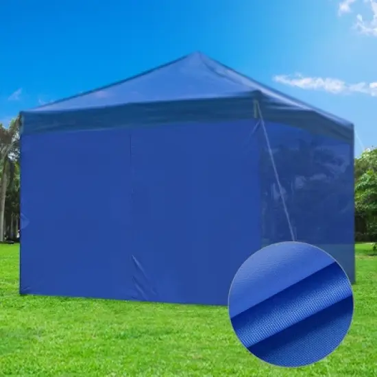 Yescom Universal Canopy Sidewall Blue image {2}
