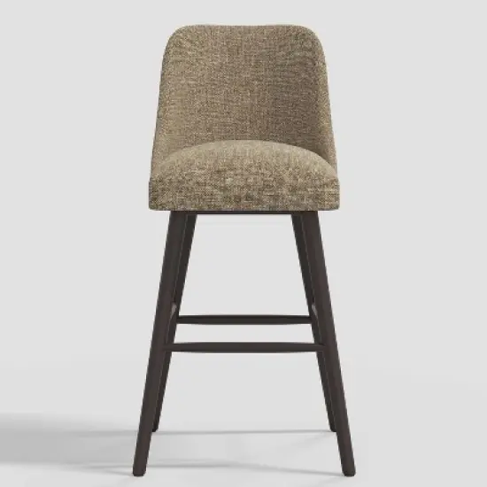 Geller Modern Textured Linen Counter Height Barstool - Threshold&trade; image {2}
