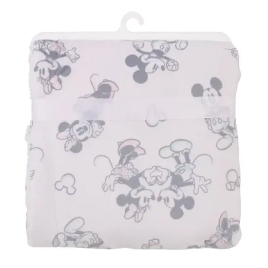 Disney Mickey & Minnie Plush Baby Blanket image {5}