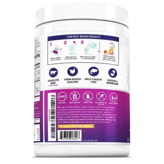 Multi Collagen Protein Plus, Pina Colada, Vitauthority, 285gm image {2}