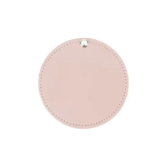 Unique Bargains Women's Rotating Circle Makeup Mirror 1 Pc image {6}