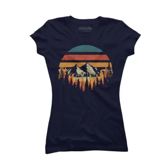 Junior's Design By Humans Deeply Wild By orangedan T-Shirt image {7}