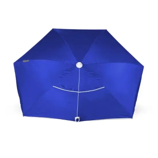 Picnic Time Brolly Beach Umbrella Tent - Blue image {1}