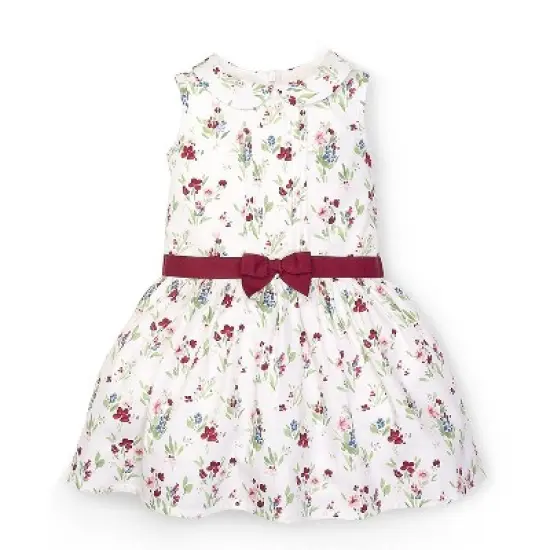 Hope & Henry Girls' Floral Pin-Tuck Dress, Infant image {6}
