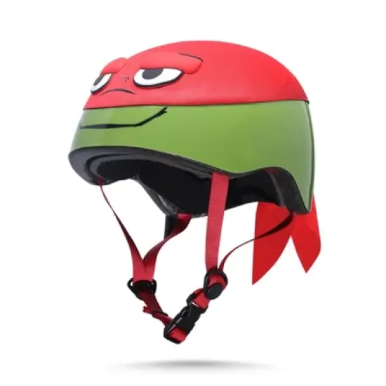 Teenage Mutant Ninja Raphael Helmet for Kids Adjustable Fit Ages 3+ image {6}