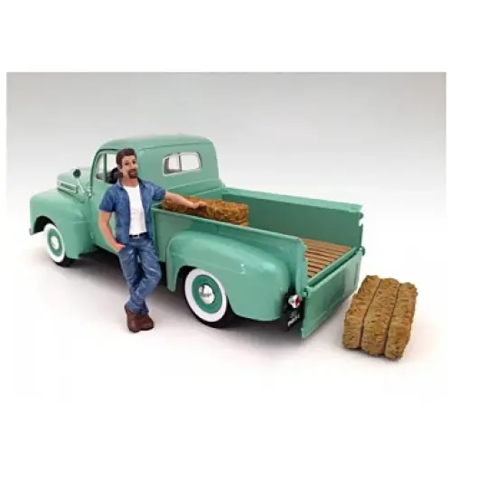 "Hanging Out" 6 piece Figurine Set for 1/18 Scale Models by American Diorama image {3}